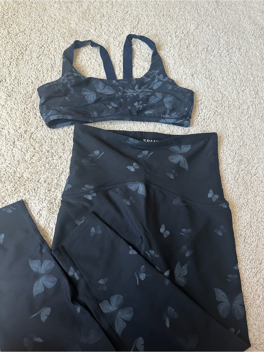 SPANX Butterfly Print Leggings